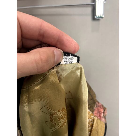 Silly Yeti Y2K Boho Fairy Whimsical Skirt Midi Hippie Nepal Funky Indian Color - Picture 10 of 12